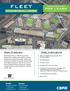FLEET BUILDING 2 INDUSTRIAL PARK. Property Highlights Rental Rate: $9.50 NNN. Suite: E (Contiguous) 17,236-39,921 SF Available