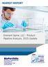 Eminent Spine, LLC - Product Pipeline Analysis, 2015 Update