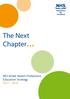 The Next Chapter NES Allied Health Professions Education Strategy