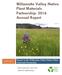 Willamette Valley Native Plant Materials Partnership: 2016 Annual Report