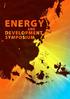 ENERGY AND DEVELOPMENT SYMPOSIUM CONTENTS. Energy in India: Governance and Geopolitics in the Context of Global Challenges