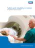 Safety and reliability in motion SKF capabilities for health care equipment