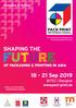 SHAPING THE Sep 2019 BITEC Bangkok   OF PACKAGING & PRINTING IN ASIA. Invitation to Exhibit