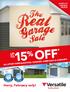 HEAPS OF SAVINGS INSIDE! 15 % OFF * ALL KITSET FARM BUILDINGS, GARAGES, SLEEPOUTS & CARPORTS UP TO. Hurry, February only!