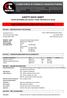 SAFETY DATA SHEET ISSUED SEPTEMBER 2014 (VALID 5 YEARS FROM DATE OF ISSUE) R88 CORROSION PREVENTION AEROSOL