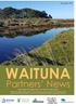 Waituna. Partners News