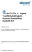 ab Alpha 1-antichymotrypsin Human SimpleStep ELISA Kit