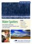 Water Spotters Rain, Weather and Change A curriculum to explore Colorado s water cycle and weather.
