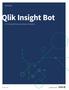 DATA SHEET. Qlik Insight Bot. AI-Powered Conversational Analytics QLIK.COM