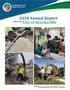 2018 Annual Report City of Brecksville