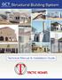 GCt. Technical Manual & Installation Guide TACTIC HOMES. Global ConstruCtion tactic