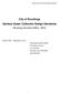 City of Brookings. Sanitary Sewer Collection Design Standards