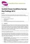 Scottish House Conditions Survey: Key Findings 2012