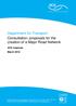 Department for Transport Consultation: proposals for the creation of a Major Road Network