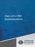 Diary of a CRM Implementation
