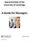 A Guide for Managers