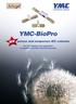 YMC-BioPro NEW. porous and nonporous IEX columns. For the analysis and separation of peptides, proteins and biomolecules
