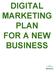 DIGITAL MARKETING PLAN FOR A NEW BUSINESS