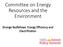 Committee on Energy Resources and the Environment. Strange Bedfellows: Energy Efficiency and Electrification
