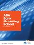 ABA Bank Marketing School