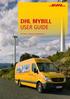 DHL MYBILL USER GUIDE. DHL Express Excellence. Simply delivered.