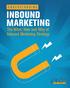 UNDERSTANDING INBOUND MARKETING. The What, How and Why of Inbound Marketing Strategy