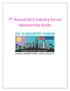 7 th Annual EB-5 Industry Forum Sponsorship Guide