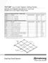 TECTUM Lay-in and Tegular Ceiling Panels Assembly and Installation Instructions for 1-Inch Thick Standard Lay-in and Tegular Ceiling Panels