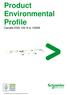 Product Environmental Profile Canalis KSA 100 A to 1000A