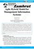 Agile Hybrid Model for Management Information Systems