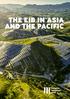 THE EIB IN ASIA AND THE PACIFIC