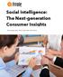 Social Intelligence: The Next-generation Consumer Insights