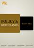 POLICY & GUIDELINES. Transfer Policy. T: Version 1.1 F: W:   E: