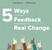 How to use feedback to drive organizational success