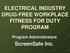 ELECTRICAL INDUSTRY DRUG-FREE WORKPLACE FITNESS FOR DUTY PROGRAM. Program Administrators. ScreenSafe Inc.