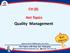 CH (8) Hot Topics. Quality Management