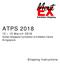 ATP S M a r c h Suntec Singapore Convention & Exhibition Centre. Shipping Instructions. Singapor e G MANUAL
