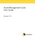 Asset Management Suite User Guide. Version 7.0