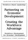 Partnering on Economic Development: