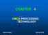 CHAPTER - 4 CMOS PROCESSING TECHNOLOGY