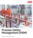 Process Safety Management (PSM)