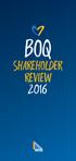 BOQ SHAREHOLDER REVIEW 2016