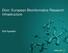 Elixir: European Bioinformatics Research Infrastructure. Rolf Apweiler