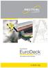 Eurothane EuroDeck. Product Guide PIR insulation for Warm Flat Roofs.