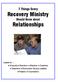 Recovery Ministry. Relationships