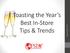 Friday December 27, Toasting the Year s Best In-Store Tips & Trends