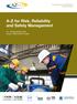 A-Z for Risk, Reliability and Safety Management