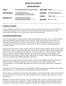 REGION OF WATERLOO JOB DESCRIPTION TITLE: CUSTOMER SERVICE AGENT (GRT) JOB CODE: R00881