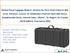 Scope of the Report Travel Luggage Market