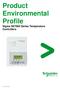 Product Environmental Profile Sigma SE7000 Series Temperature Controllers